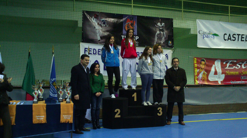 Celia Siqueira, Campeona en Portugal